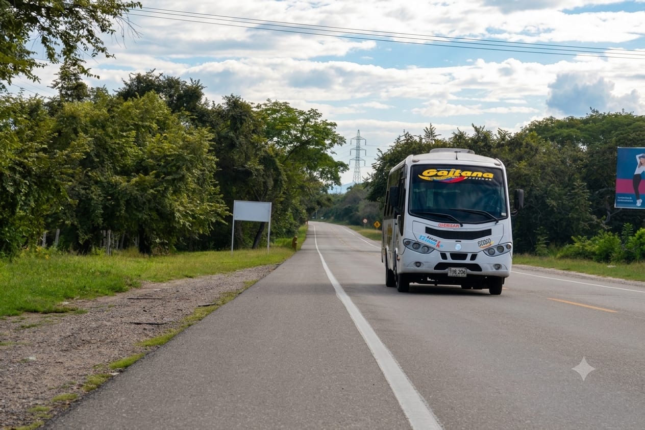 Bus de la flota de Expreso La Gaitana 7